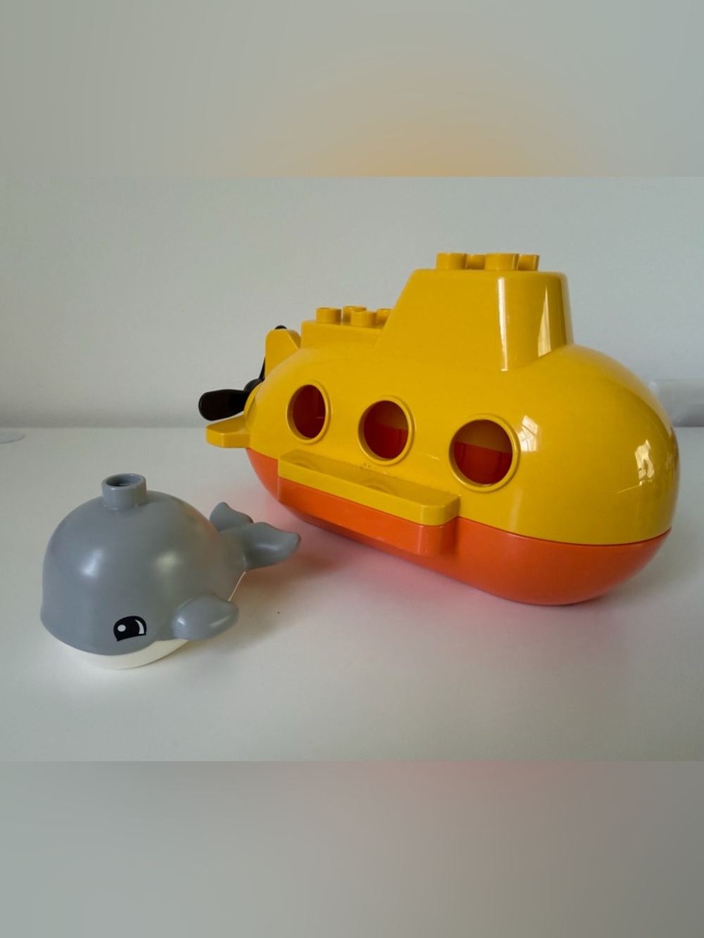 (🩵 $8 when you bundle) Duplo* submarine and whale